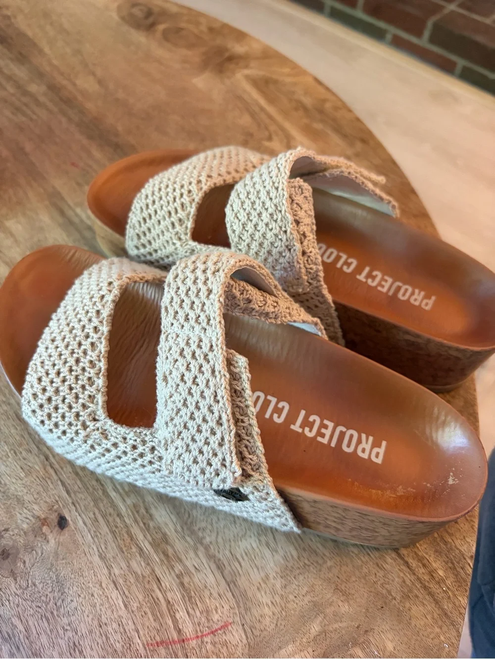 Project Cloud Cream Crochet Platform Slides